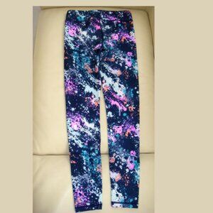 Ivivva Girl by Lululemon 🍋Rhythmic Leggings Full length colourful Luon size 12